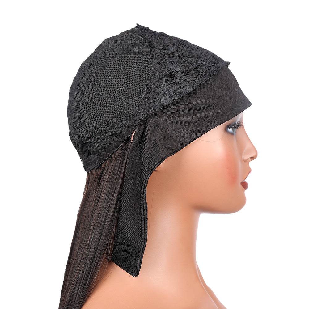 Black Beauty Hair Headband Wig Human Hair Bone Straight Human Hair Wigs Full Machine Vietnamese real hair Human Hair Wigs For Black Women Easy to Go 350%