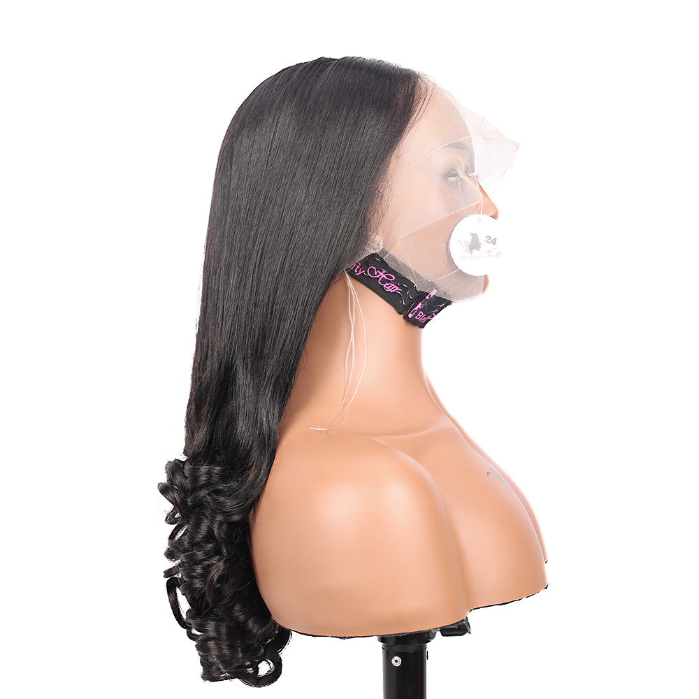 Black Beauty Hair 360 SDD Lace Front Wig Baba Curl Wavy Natural wig