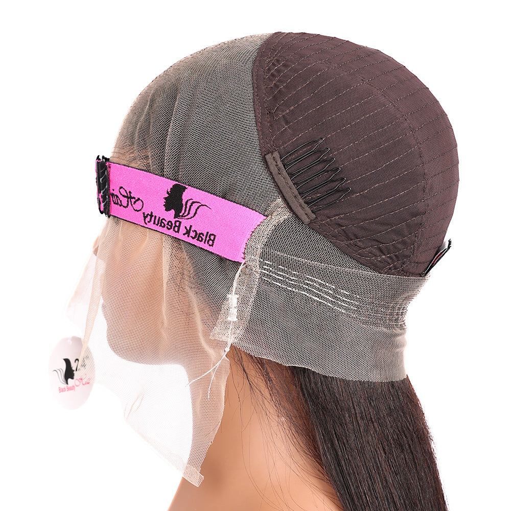 Black Beauty Hair 360 SDD Straight Lace Front Wig