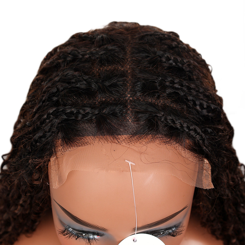 Black Beauty Hair 5×5 transparent lace closure Vietnam raw hair SDD braid pixie curl black and brown