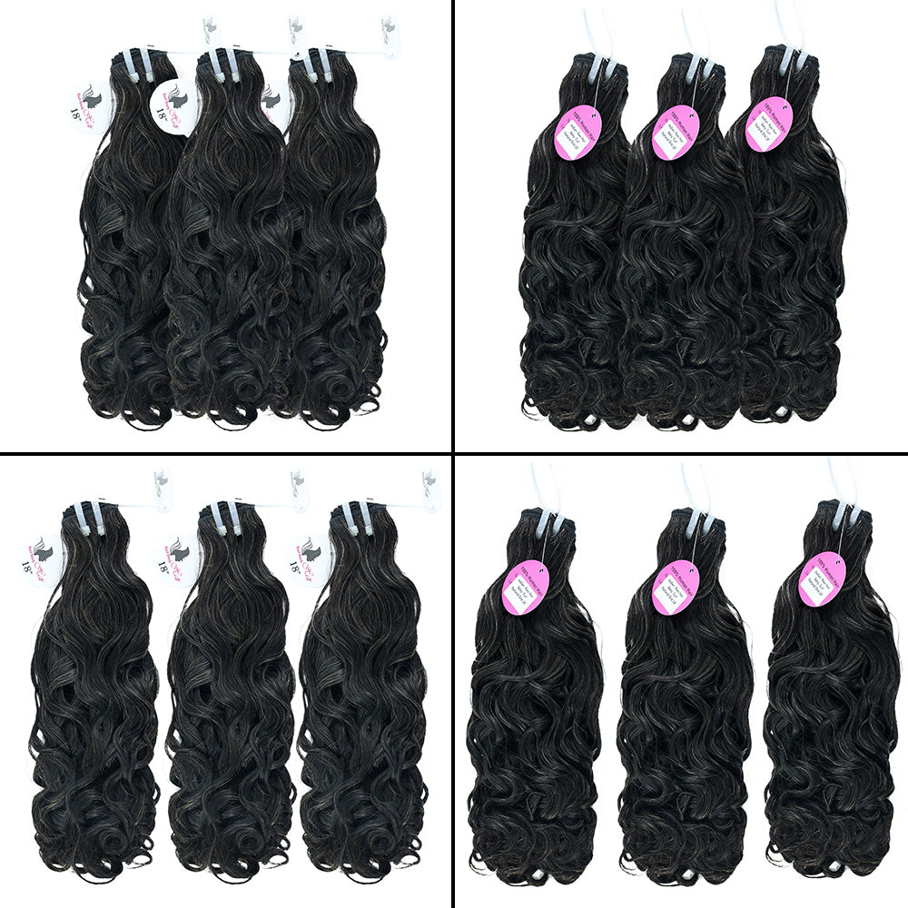 Black Beauty Hair india baby curly raw hair natural color bundle Human Hair Bundles SDD BUNDELS 3 Bundles