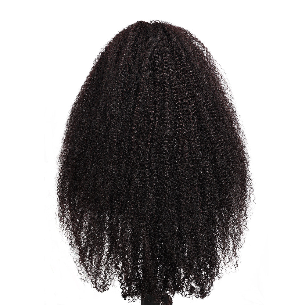 Black Beauty Hair 13X4 LACE Raw Hair SDD 350% Density Funmi Wig Kinky Curly Wig