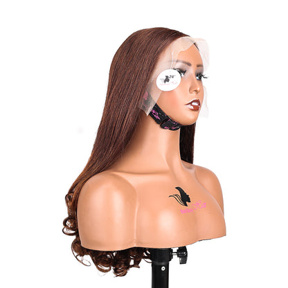 Black Beauty Hair  13X4  Vietnam Virgine     Raw Hair Wig   Baba Curl Wavy T2/4#