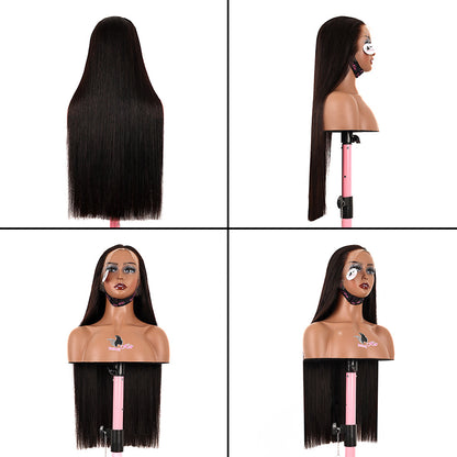 Black Beauty Hair 13X4 HD SDD Straight Lace Front Wig