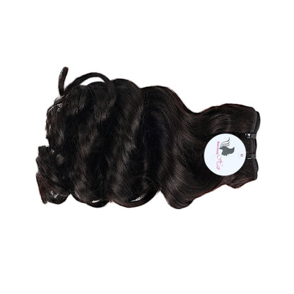 Black Beauty Hair Loose -Curly Remy Hair Human Hair Bundles SDD BUNDELS 1 Bundles