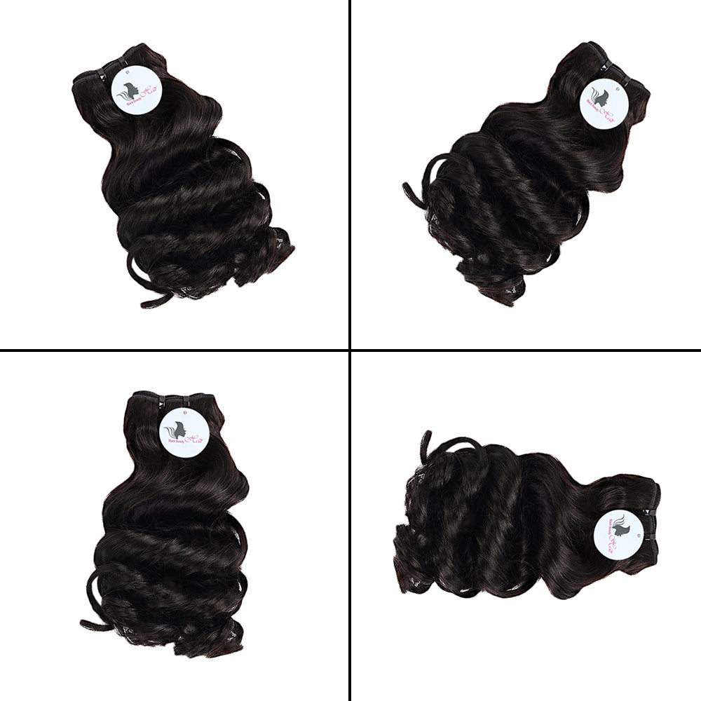 Black Beauty Hair Loose -Curly Remy Hair Human Hair Bundles SDD BUNDELS 1 Bundles