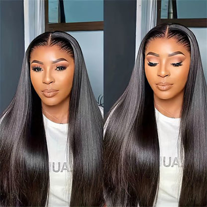 Black Beauty Hair 13X4 SDD Straight Lace Front Wig