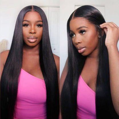 Black Beauty Hair 13X4 SDD Straight Lace Front Wig