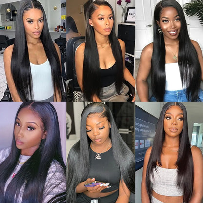 Black Beauty Hair 5X5 SDD Straight Lace Closure Wig