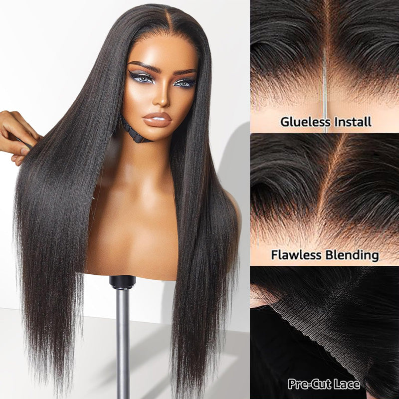 Black Beauty Hair 13X4 SDD Straight Lace Front Wig