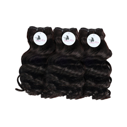 Black Beauty Hair Loose -Curly Remy Hair Human Hair Bundles SDD BUNDELS 3 Bundles