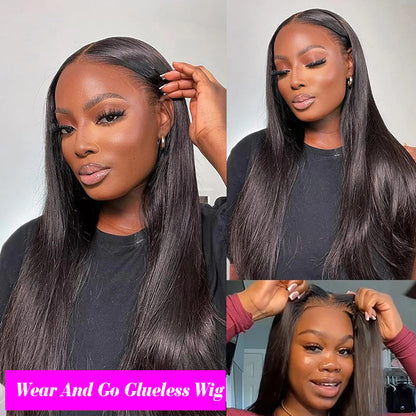 Black Beauty Hair 13X4 SDD Straight Lace Front Wig