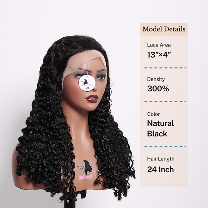 BlackBeautyHair 13×4 transparent lace frontal Vietnam Raw hair SDD Funmi Romance natural black wig