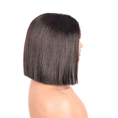 Black Beauty Hair 2X6 HD LACE Vietnam Virgine Raw Hair SDD Closure Bob Wig