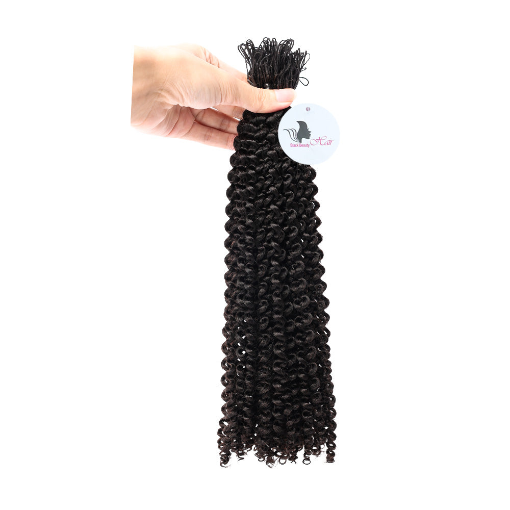 Black Beauty Hair Vietnam raw hair SDD  kinky curl natural color Crochet extension