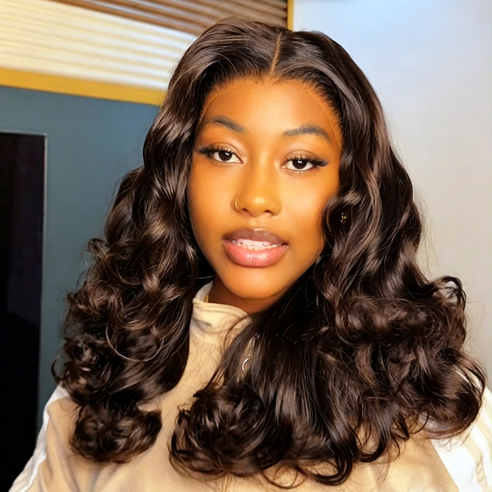 Black Beauty Hair  13X4  Vietnam Virgine     Raw Hair Wig   Baba Curl Wavy wig