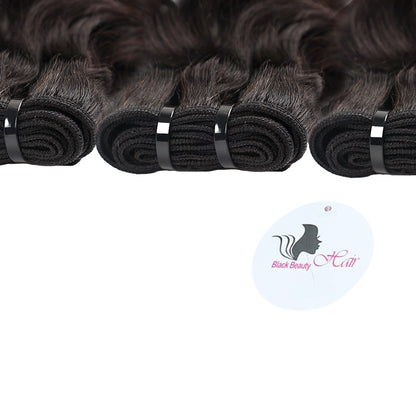 Black Beauty Hair Loose -Curly Remy Hair Human Hair Bundles SDD BUNDELS 3 Bundles