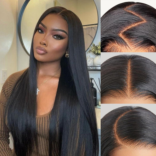 Black Beauty Hair 5X5 SDD Straight Lace Closure Wig
