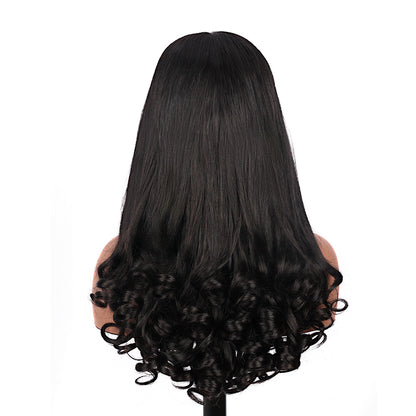 Black Beauty Hair 360 SDD  Lace Front Wig  Baba Curl Wavy Natural wig