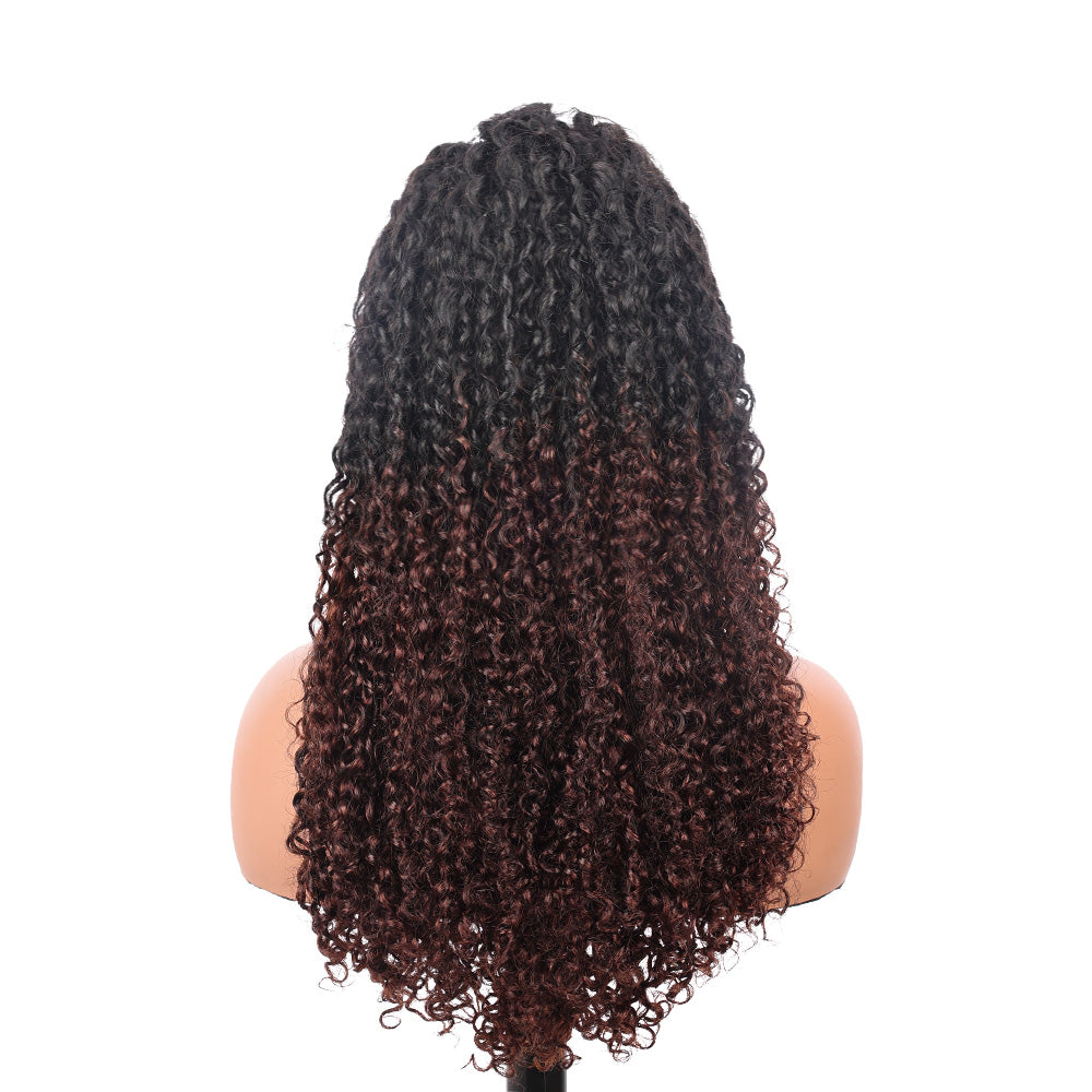 Black Beauty Hair 360  Lace frontal Vietnam raw hair SDD Wig coliy curly black and brown