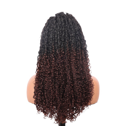 Black Beauty Hair 360  Lace frontal Vietnam raw hair SDD Wig coliy curly black and brown