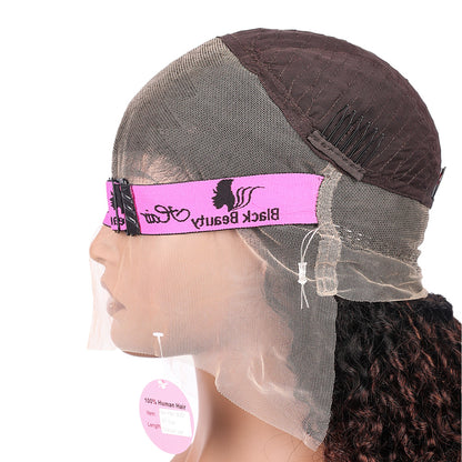 Black Beauty Hair 360  Lace frontal Vietnam raw hair SDD Wig coliy curly black and brown
