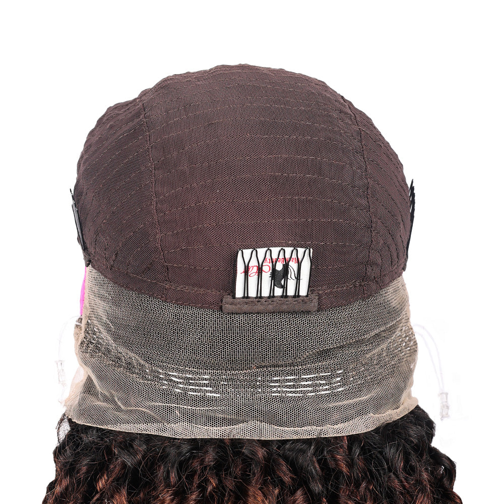 Black Beauty Hair 360  Lace frontal Vietnam raw hair SDD Wig coliy curly black and brown