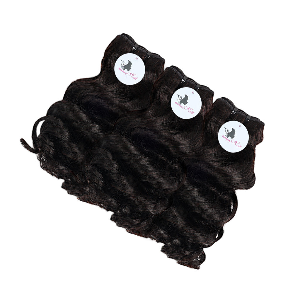 Black Beauty Hair Loose -Curly Remy Hair Human Hair Bundles SDD BUNDELS 3 Bundles