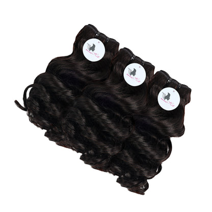 Black Beauty Hair Loose -Curly Remy Hair Human Hair Bundles SDD BUNDELS 3 Bundles