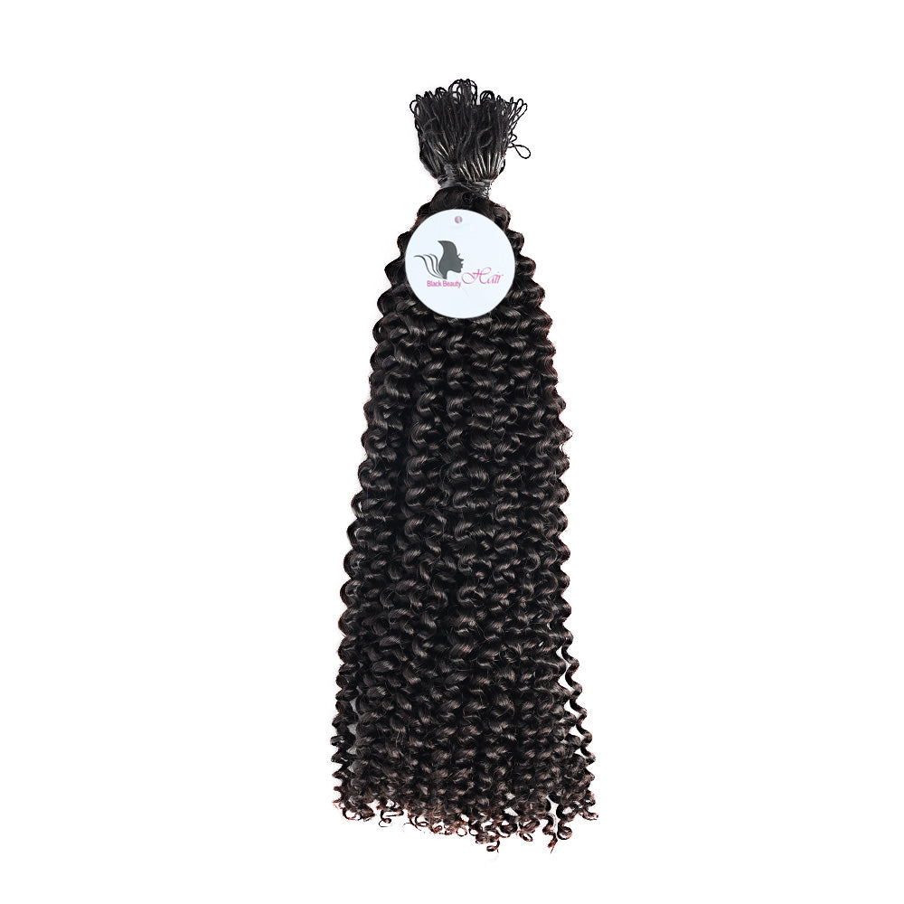 Black Beauty Hair Vietnam raw hair SDD  kinky curl natural color Crochet extension