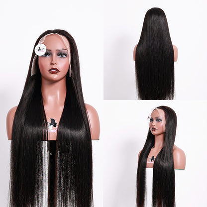 BlackBeautyHair13×4  lace frontal Vietnam Raw SDD bone straight natural black