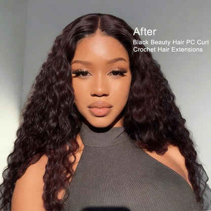 Black Beauty Hair 100% human Vietnam raw hair SDD pixie curl natural color Crochet