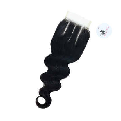 Black Beauty Hair 4X4  Body Wave Closure Vietnam Virgine Raw Hair