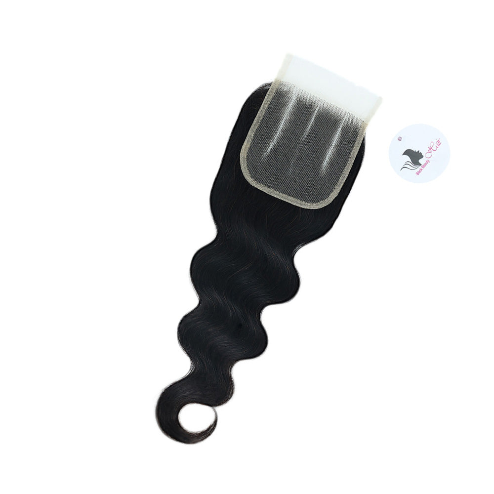 Black Beauty Hair 4X4  Body Wave Closure Vietnam Virgine Raw Hair