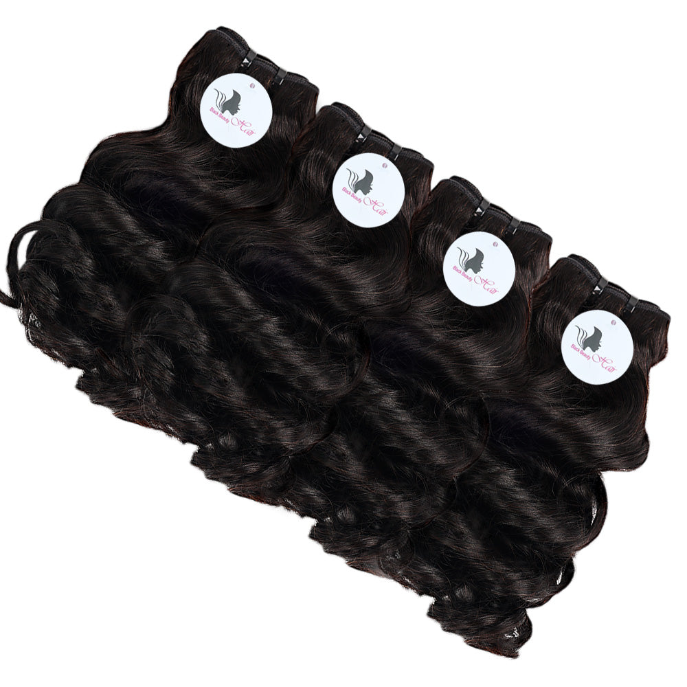 Black Beauty Hair Loose -Curly Remy Hair Human Hair Bundles SDD BUNDELS 4 Bundles