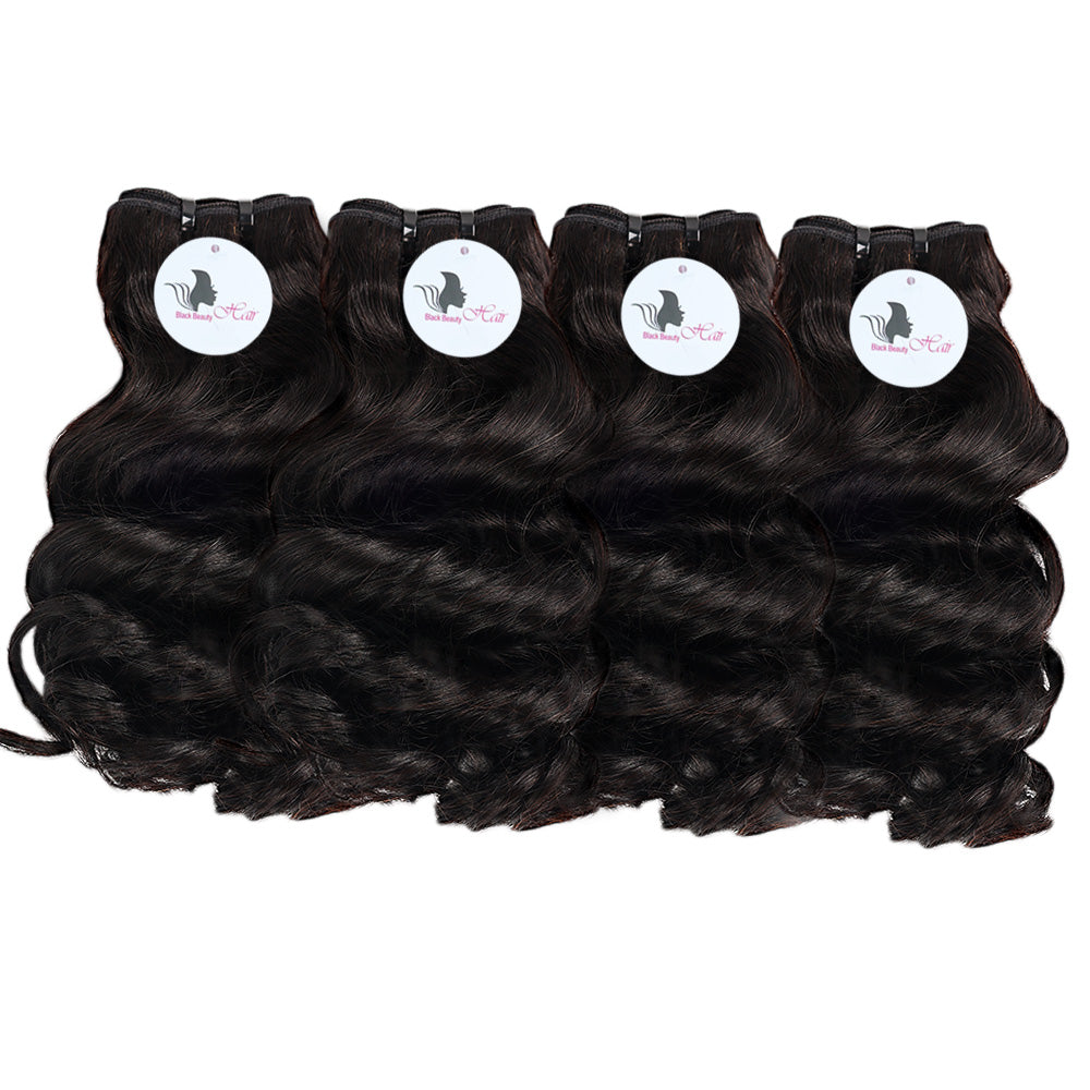 Black Beauty Hair Loose -Curly Remy Hair Human Hair Bundles SDD BUNDELS 4 Bundles