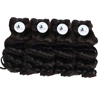 Black Beauty Hair Loose -Curly Remy Hair Human Hair Bundles SDD BUNDELS 4 Bundles