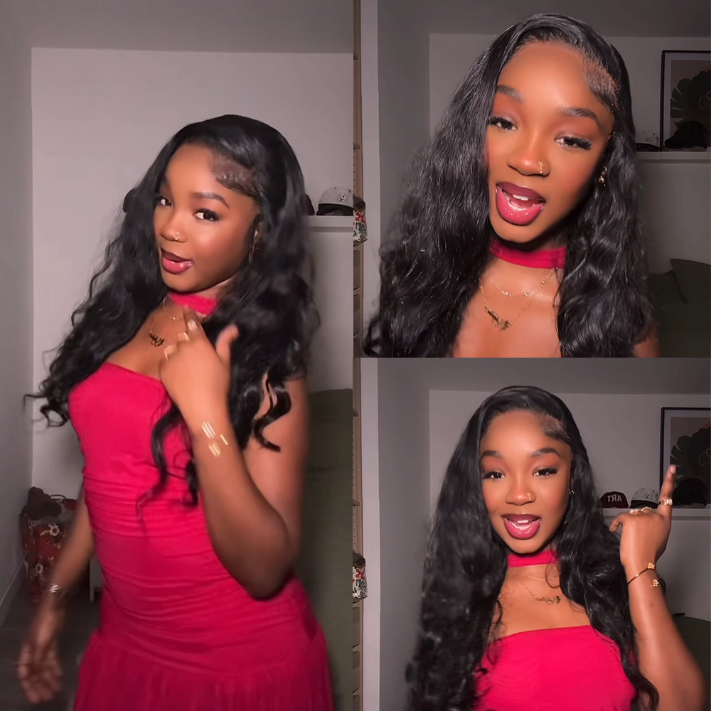 BlackBeautyHair 5×5 BBH lace closure Vietnam raw SDD 350% denisty loose deep wave funmi wig natural black