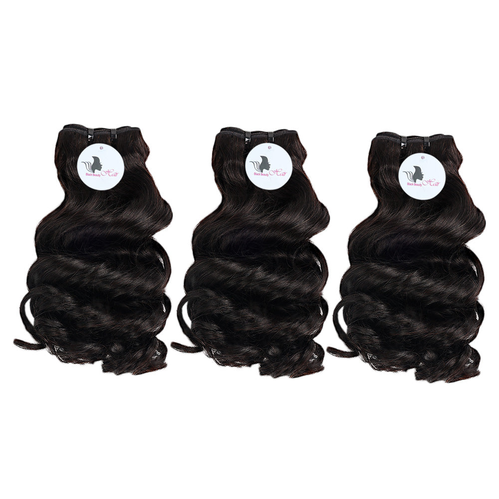 Black Beauty Hair Loose -Curly Remy Hair Human Hair Bundles SDD BUNDELS 3 Bundles