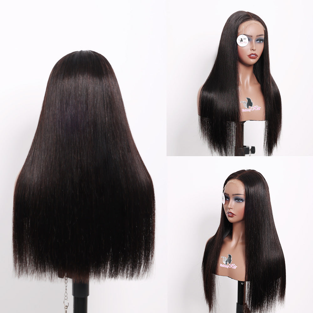 Black Beauty Hair 5X5 SDD Straight Lace Closure Wig
