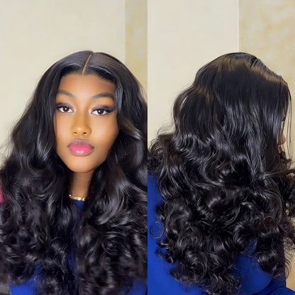 Black Beauty Hair 5×5 HD  Raw Hair SDD 350% Density Funmi Wig Natural Bouncy B