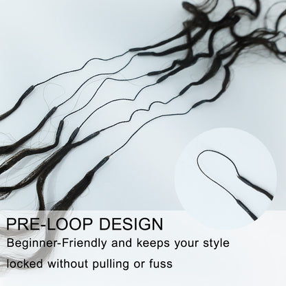 Black Beauty Hair 100% human Vietnam raw hair SDD pixie curl natural color Crochet