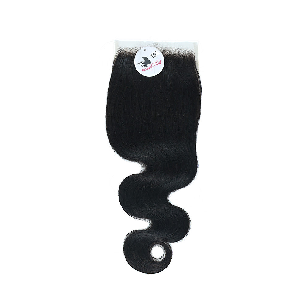 Black Beauty Hair 5X5 HD Body Closure Vietnam Virgine Raw Hair