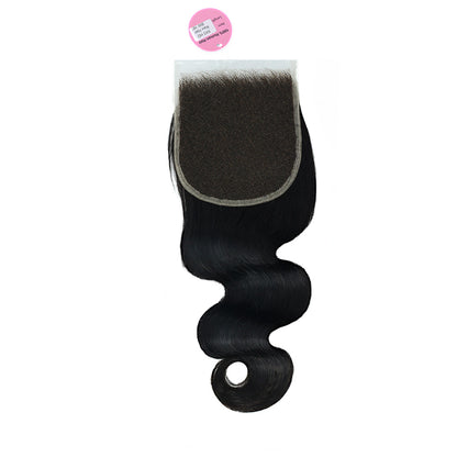 Black Beauty Hair 5X5 HD Body Closure Vietnam Virgine Raw Hair