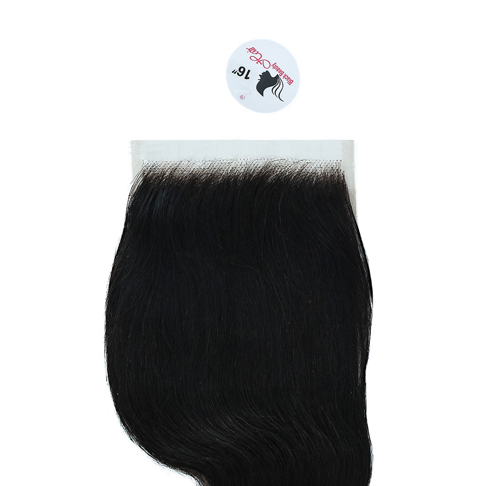 Black Beauty Hair 5X5 HD Body Closure Vietnam Virgine Raw Hair