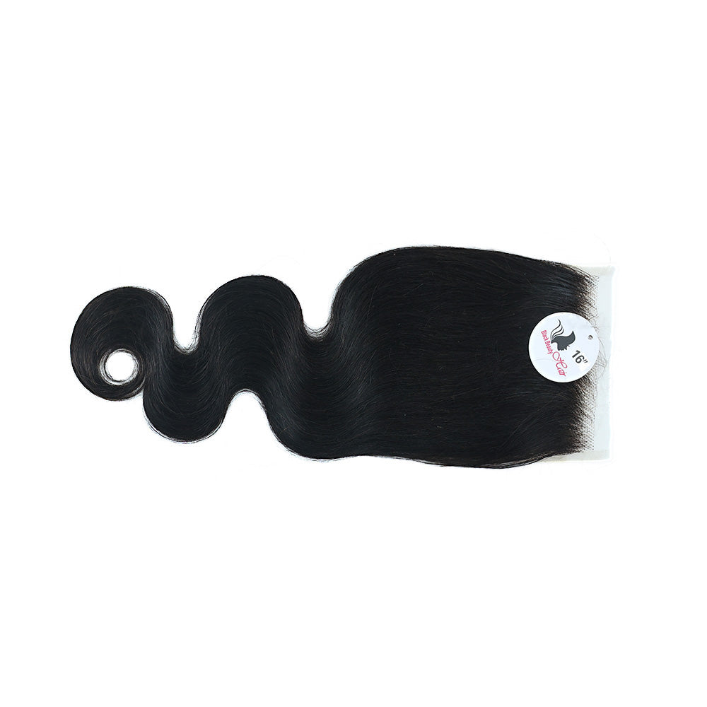 Black Beauty Hair 5X5 HD Body Closure Vietnam Virgine Raw Hair