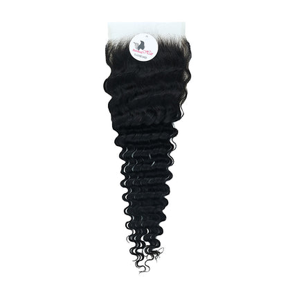 Black Beauty Hair 5X5 HD Deep  Wave Closure Vietnam Virgine Raw Hair