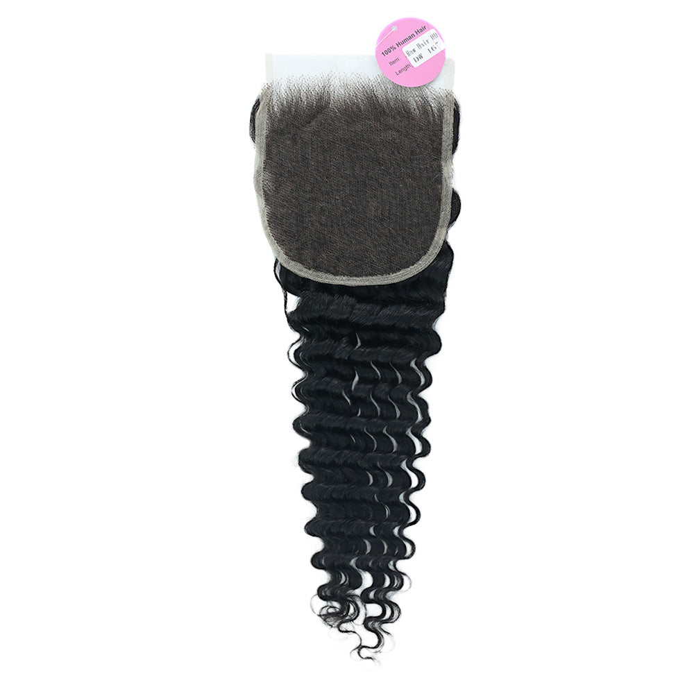 Black Beauty Hair 5X5 HD Deep  Wave Closure Vietnam Virgine Raw Hair