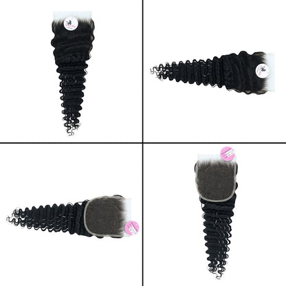 Black Beauty Hair 5X5 HD Deep  Wave Closure Vietnam Virgine Raw Hair