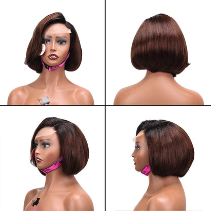 Black Beauty Hair13X4 Transparent lace Archy Cut Vietnam Raw Hair SDD 450% Density T1-2